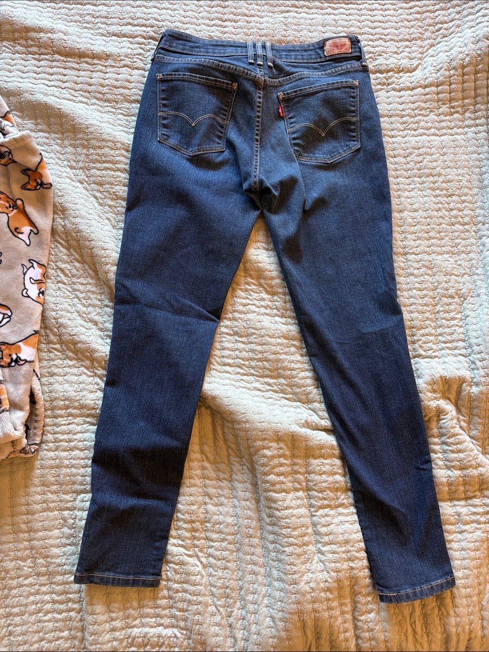 Levi's Women's Dark Blue Skinny Jeans